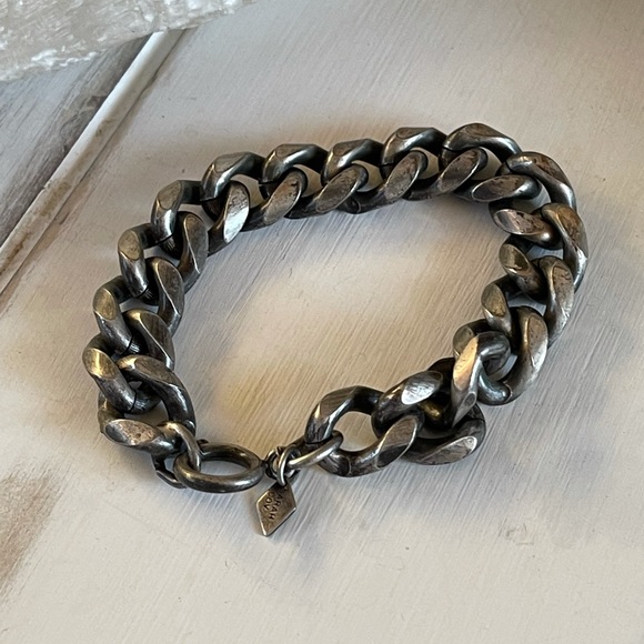 Vintage Sarah Coventry Signed Thick Chain Bracelet - Picture 1 of 4